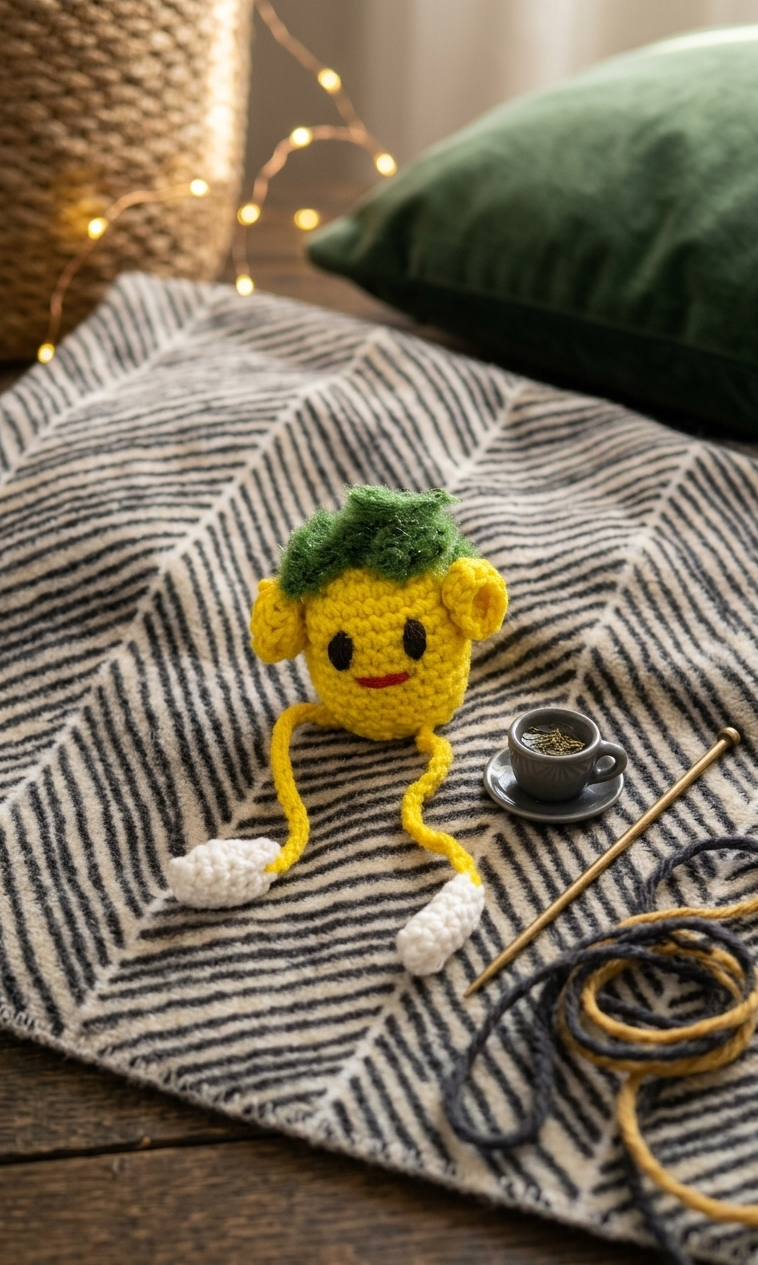 Happy Crochet Lemon Buddy 1